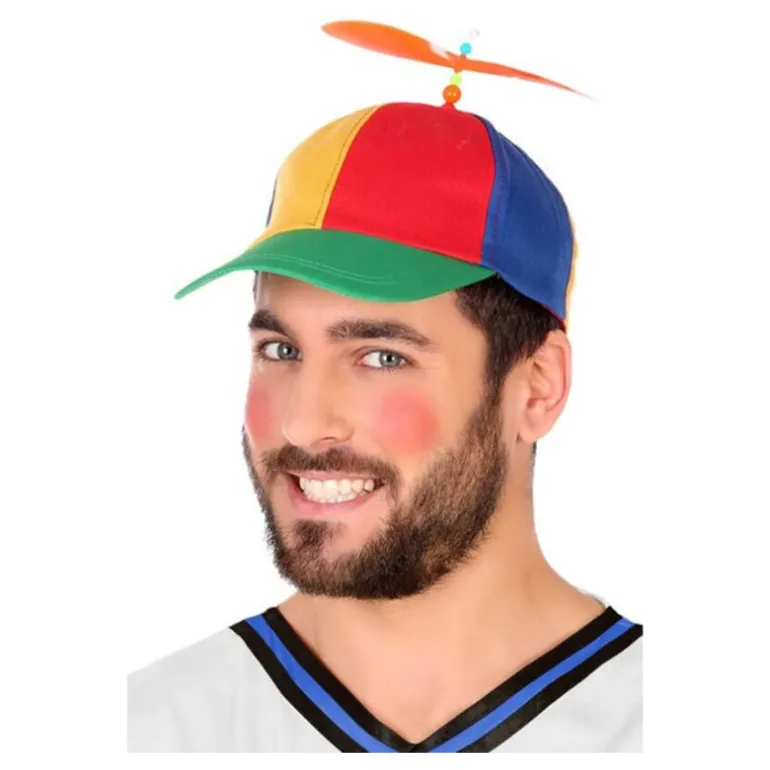 Gorra Multicolor con Hélice