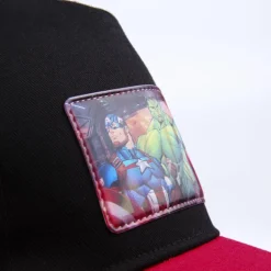 Gorra visera curva holográfico Marvel