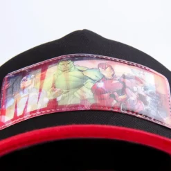 Gorra visera curva holográfico Marvel