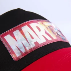 Gorra visera curva holográfico Marvel