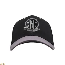 Gorra Visera Nevermore Academy Negra (Wednesday)