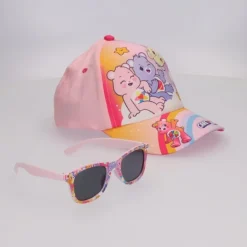 Gorra y Gafas de Sol Care Bears Rosa 53 cm
