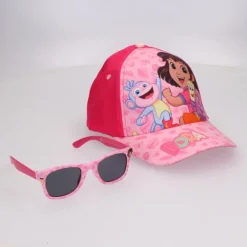 Gorra y Gafas de Sol Dora la Exploradora para Niños