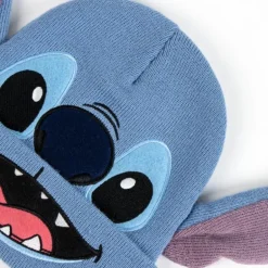 Gorro de Punto Azul Stitch 100% Acrílico