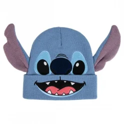 Gorro de Punto Azul Stitch 100% Acrílico