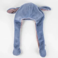 Gorro de Punto con Aplicaciones de Stitch - Azul