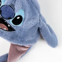 Gorro de Punto con Aplicaciones de Stitch - Azul