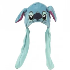 Gorro de Punto con Aplicaciones de Stitch - Azul