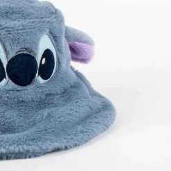 Gorro Pescador de Pelo Stitch Azul 100% Poliéster