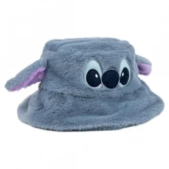 Gorro Pescador de Pelo Stitch Azul 100% Poliéster