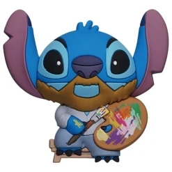 Imán 3D de Stitch Artista - Lilo & Stitch