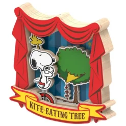 Imán de Madera Peanuts Puremind Circus Adventure