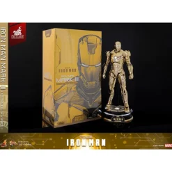 Iron Man Figura Movie Masterpiece Diecast 1/6 Mark III (Gold Color)