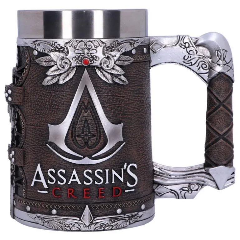 Jarra Tankard Brotherhood Assassin's Creed - Oficial, Poliresina
