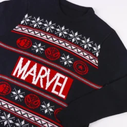Jersey de Navidad Marvel logo