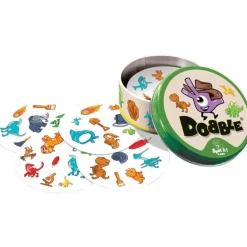 Juego de cartas Dobble Dinosaurios de Zygomatic