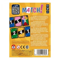 Juego de cartas Match! Pocket por Devir