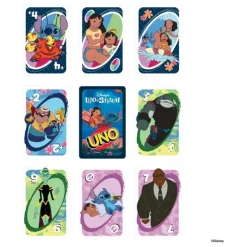 Juego de Cartas UNO Lilo & Stitch para 2-10 jugadores