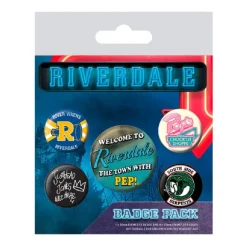 Juego de Chapas Iconos Riverdale Oficial
