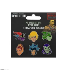 Juego De Insignias Master Del Universo Personajes