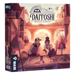 Juego de Mesa Daitoshi - Estrategia y Progreso a Vapor