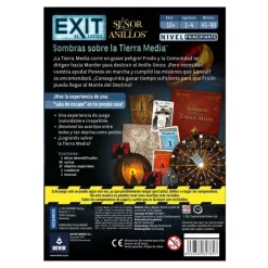 Juego de Mesa Exit: Sombras sobre la Tierra Media - Devir