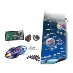 Juego de Mesa Familiar MLEM Agencia Espacial con Gatos Astronautas