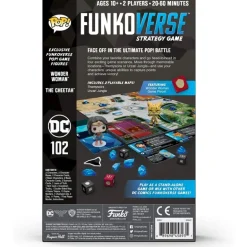 Juego de Mesa Funkoverse DC Edición 102 con Wonder Woman y Cheetah