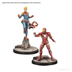 Juego de Mesa Marvel Crisis Protocol: Paquete Afiliación Vengadores