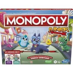 Juego de Mesa Monopoly Junior de Hasbro en Español