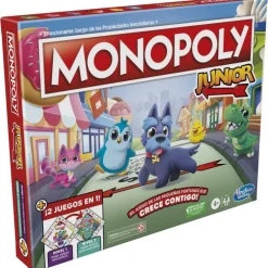 Juego de Mesa Monopoly Junior de Hasbro en Español