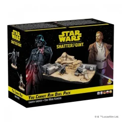 Juego de mesa Star Wars Shatterpoint: Obi-Wan vs Darth Vader