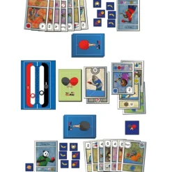 Juego de mesa Wild Pong - Aventura de tenis de mesa