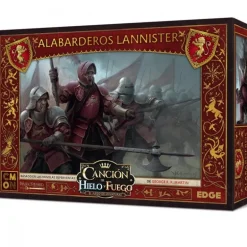 Juego de Miniaturas Alabarderos Lannister - Canción de Hielo y Fuego