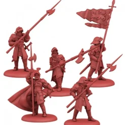 Juego de Miniaturas Alabarderos Lannister - Canción de Hielo y Fuego