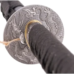 Katana con Filo Vaina Negra con Grabado 102 cm