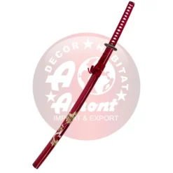 Katana Vaina Roja Dragón 102 cm