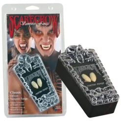 Kit de Colmillos Scarecrow de Vampiro grandes de Cine Deluxe