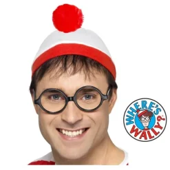 Kit de Dónde está Wally: Gorro y Gafas