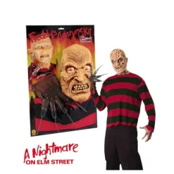 Kit de Freddy Krueger en blister para Halloween