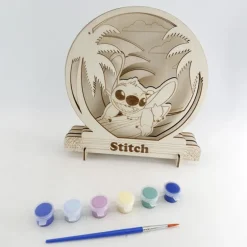 Kit de Manualidades en Madera para Colorear Stitch