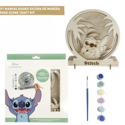 Kit de Manualidades en Madera para Colorear Stitch