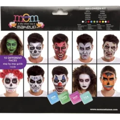 Kit de Maquillaje Deluxe Halloween adultos