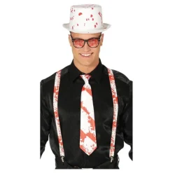 Kit Sangriento: Sombrero, Corbata y Tirantes
