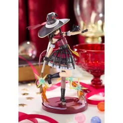 Konosuba Estatua PVC Megumin 10 Aniversario 18 cm