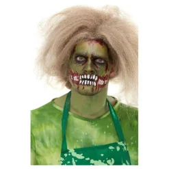 Lamina de maquillaje de Zombi Verde