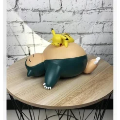 Lampara 3D Snorlax y Pikachu Pokemon 25 cm