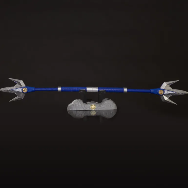 Lanza Ranger Azul Mighty Morphin Power Rangers