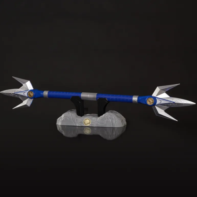 Lanza Ranger Azul Mighty Morphin Power Rangers