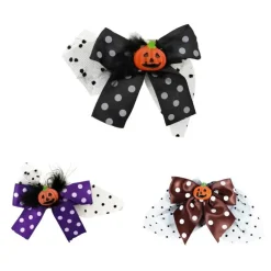 Lazo para Cabello con Calabaza en 3 Modelos Surtidos
